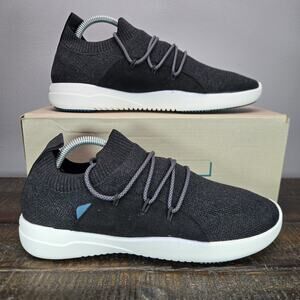 Vessi Cityscape Classic Womens Size 7 Lace Up Waterproof Shoes Storm Black